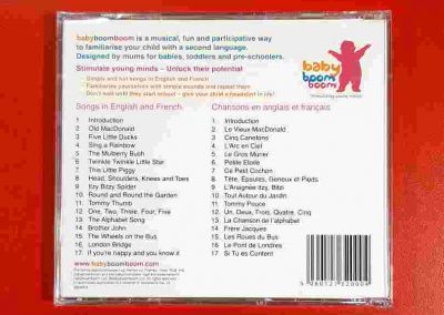 Nursery Rhymes CD (English and French) - The Language Hub